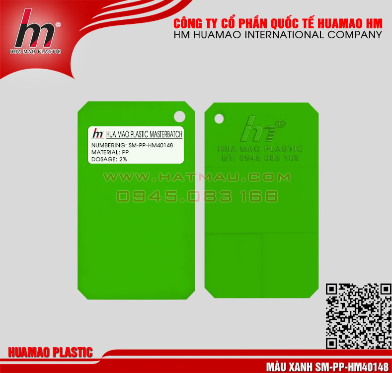 Hạt nhựa màu xanh PP 50149 Hạt nhựa màu xanh PP 50149